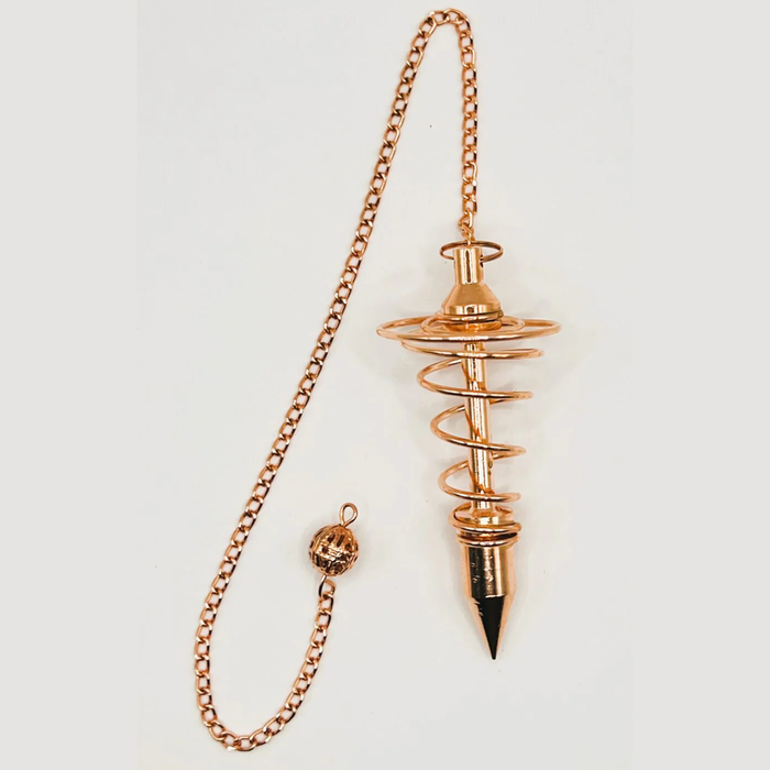 Copper Spiral Pendulum