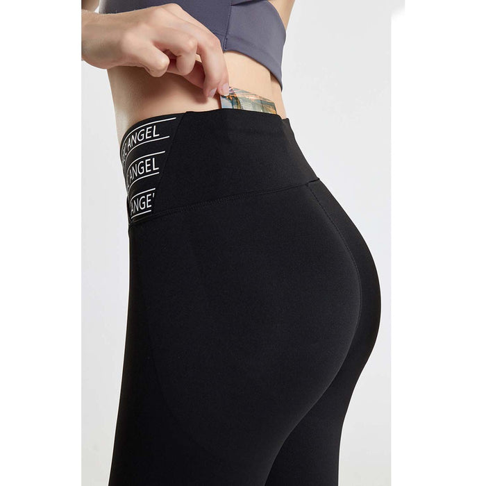 Wide Waistband Moisture-Wicking Sports Pants