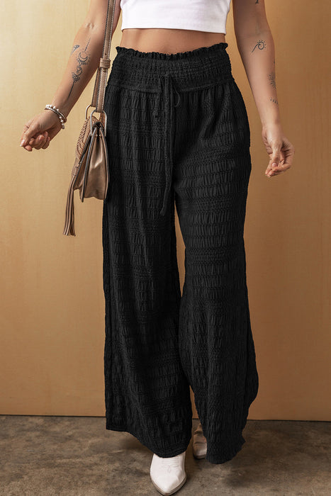 Tied Wide Leg Pants