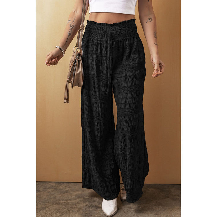 Tied Wide Leg Pants