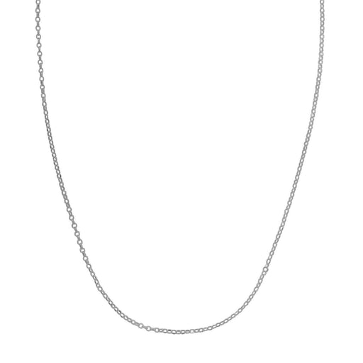 Bids.com Double Extendable Cable Chain in 14k White Gold (1.40 mm) Necklaces