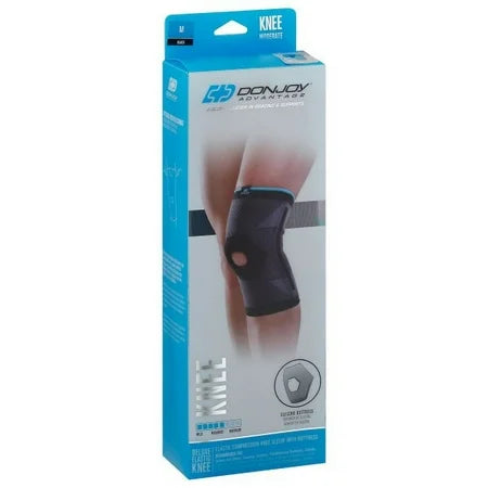 DonJoy DonJoy Advantage Deluxe Elastic Knee – Black – Medium Knee Brace