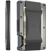 SmartPursue™ Carbon Fiber Wallet - RFID Blocking Metal Card Holder Card Wallet