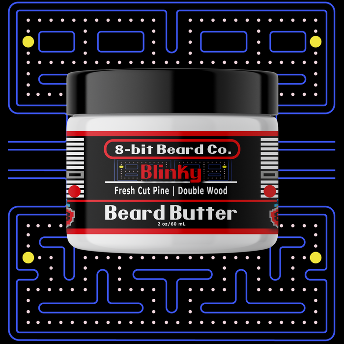 8Bit Beard Co. Blinky | Beard Butter - Fresh Cut Pine, Double Wood