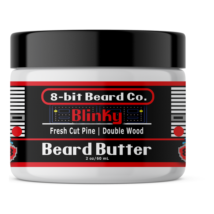 8Bit Beard Co. Blinky | Beard Butter - Fresh Cut Pine, Double Wood