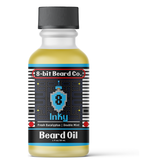 8Bit Beard Co. Inky | Beard Oil - Spearmint, Peppermint, Eucalyptus