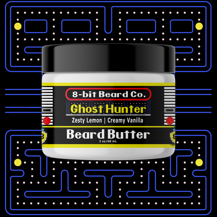 8Bit Beard Co. Ghost Hunter | Beard Butter - Lemon Citrus, Creamy Vanilla