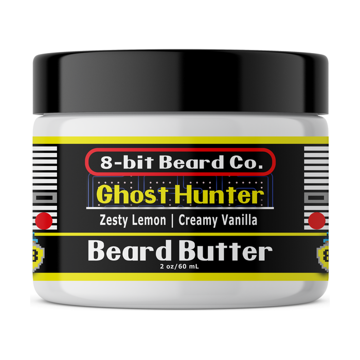 8Bit Beard Co. Ghost Hunter | Beard Butter - Lemon Citrus, Creamy Vanilla