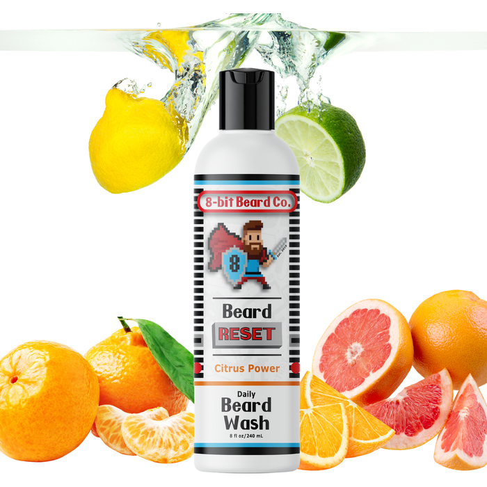 8Bit Beard Co. Citrus Power | Beard Wash