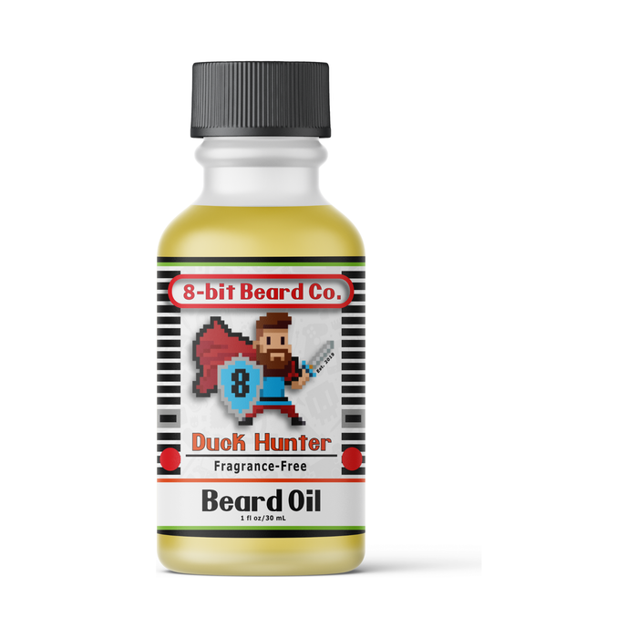 8Bit Beard Co. Duck Hunter | Beard Oil - All Natural Unscented