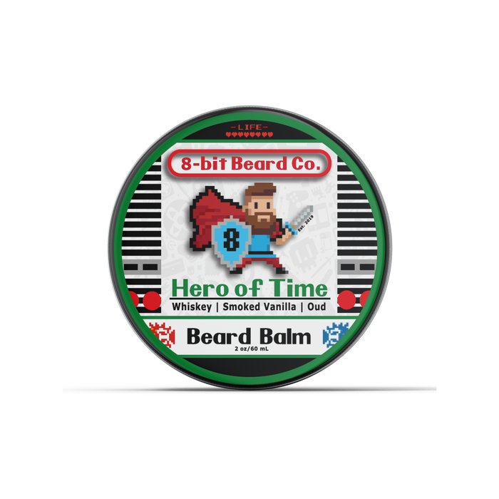 8Bit Beard Co. Hero Of Time | Beard Balm - Woodsy Smoked Vanilla