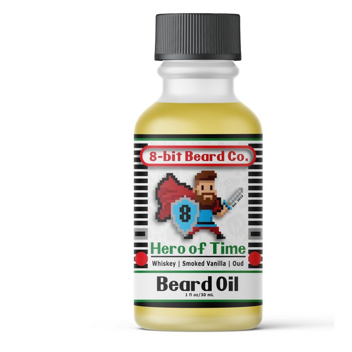 8Bit Beard Co. Hero Of Time | Beard Oil - Woodsy Smoked Vanilla