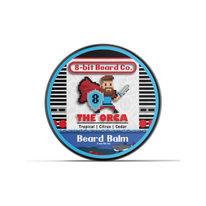 8Bit Beard Co. The Orca | Beard Balm (Limited) - Tropical, Citrus, Cedar