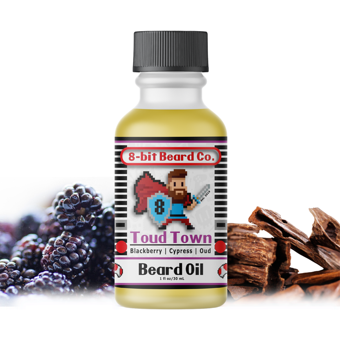 8Bit Beard Co. Toud Town | Beard Oil - Blackberry Woods