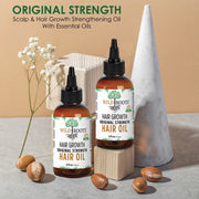 Mill's Beauty Supply WILDROOTS Hair Growth Original Strength Hair Oil, 4 Fl. Oz. Hair Care Products