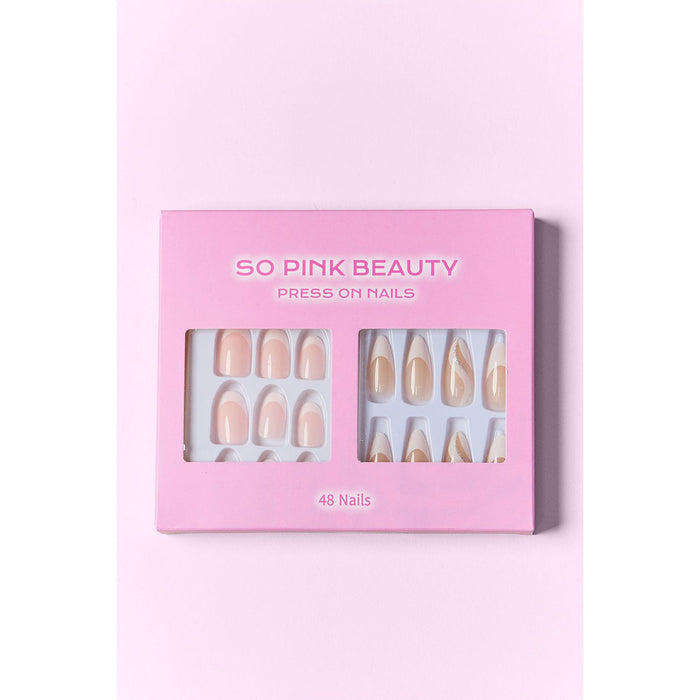 SO PINK BEAUTY Press On Nails 2 Packs