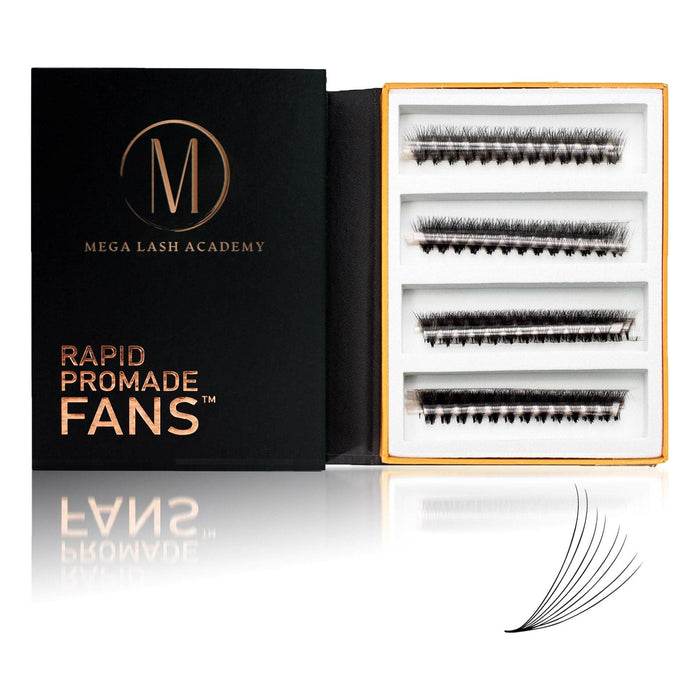 Mega Lash Academy -  8D Mix Rapid Promade Fans® - 1000 Fans