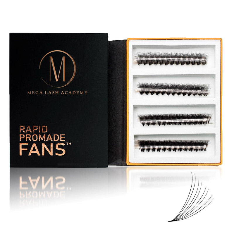 Mega Lash Academy 8D Rapid Promade Fans® - 1000 Fans Promade Fans