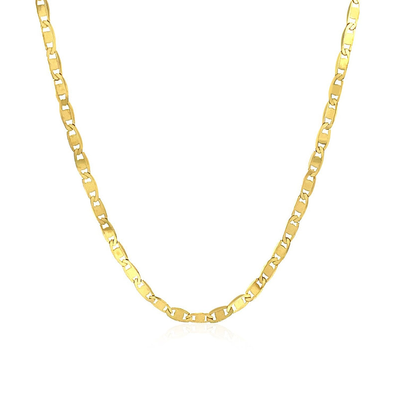 Bids.com 2.3mm 10k Yellow Gold Mariner Link Chain Necklaces