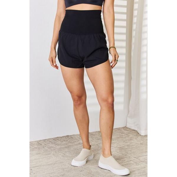 Zenana High Waist Tummy Control Shorts