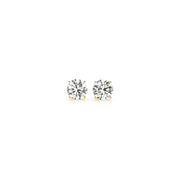 Bids.com 1/2 cttw Lab Grown Round Diamond Stud Earrings 14k Yellow Gold (G/VS2) Earrings