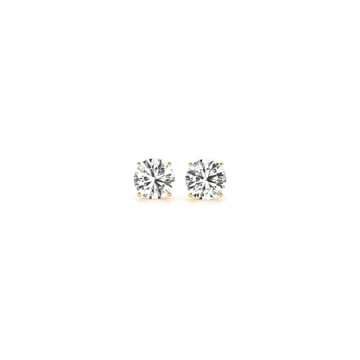 Bids.com 1/2 cttw Lab Grown Round Diamond Stud Earrings 14k Yellow Gold (G/VS2) Earrings