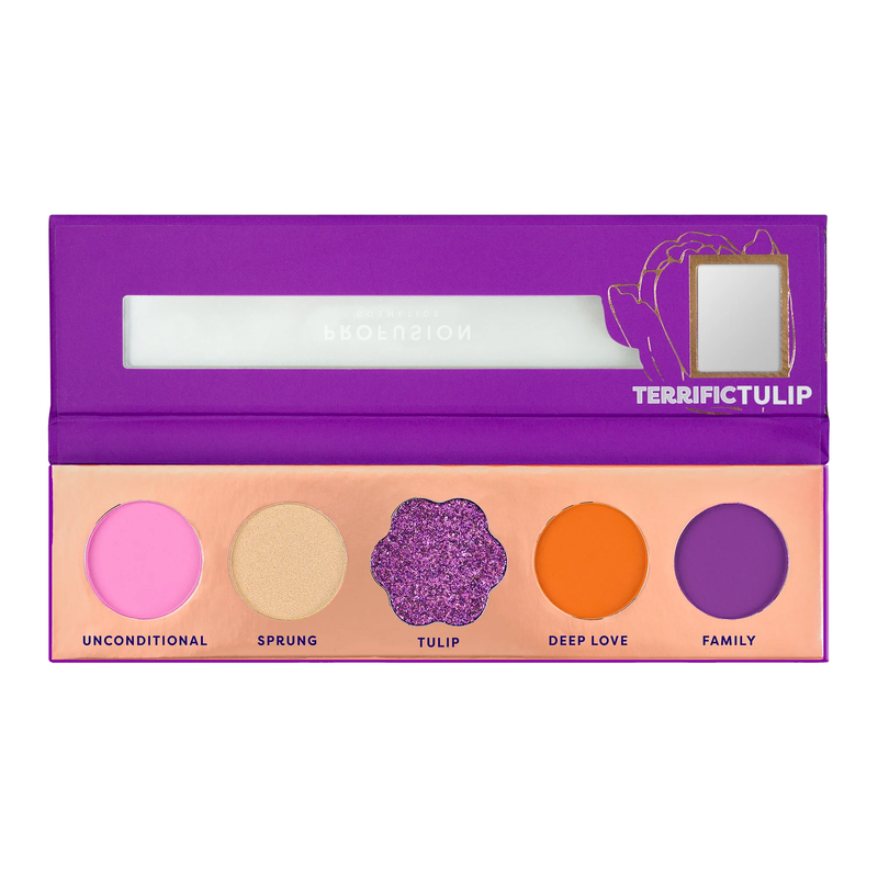 Profusion Cosmetics Blooming Hues 5 shade palette Eye