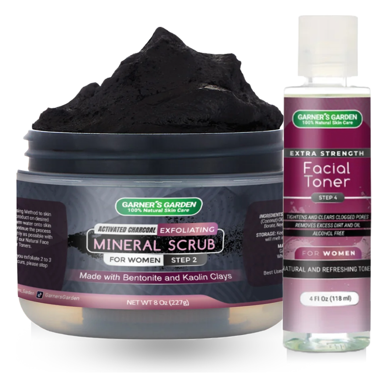 Garner's Garden Activated Charcoal Scrub Scrubs