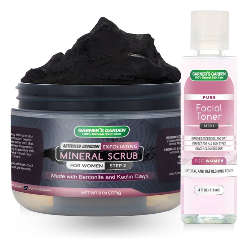 Garner's Garden Activated Charcoal Scrub Scrubs