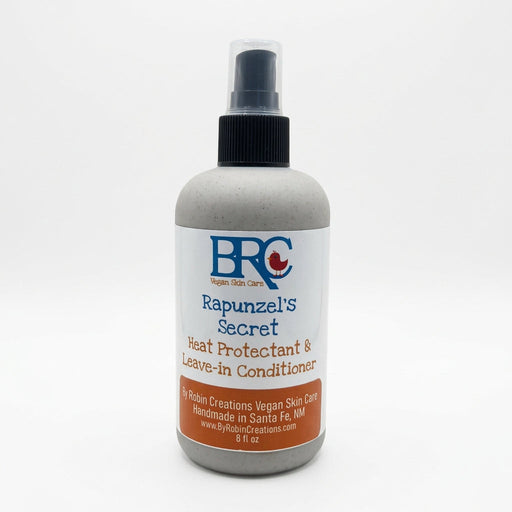 By Robin Creations Leave-In Conditioner Spray & Heat Protectant Hair Loss Treatments Lavender 8oz Biodegradable Bottle