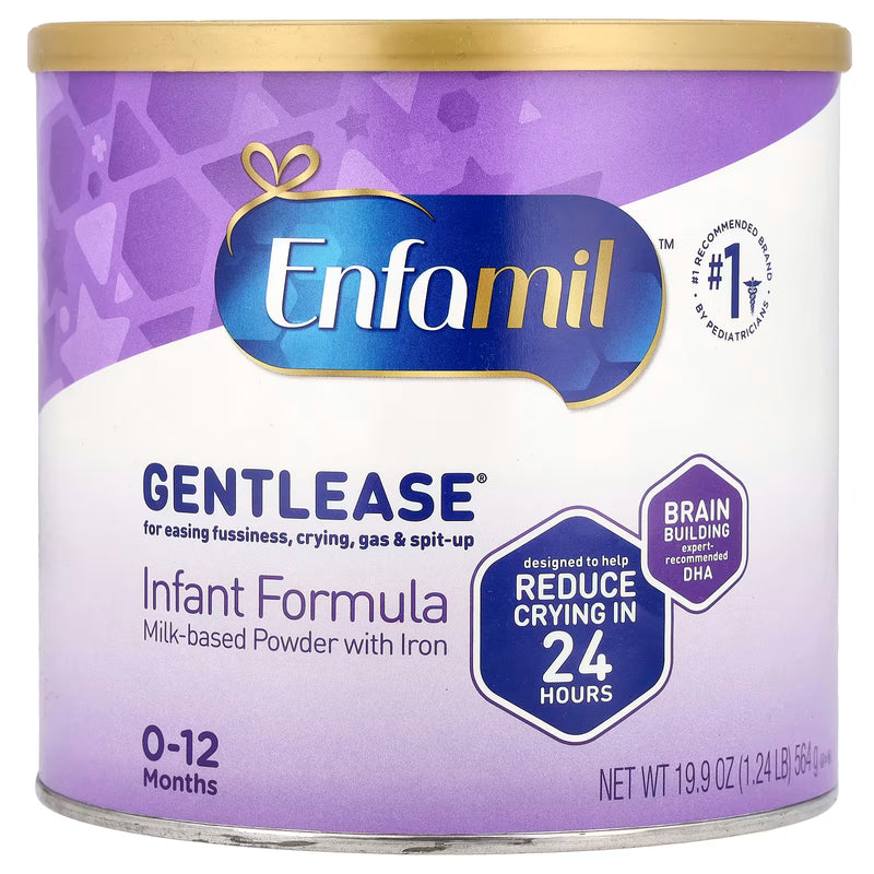 Enfamil Enfamil, Gentlease®, Infant Formula, 0-12 Months, 19.9 oz (564 g) Health Care
