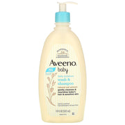 Aveeno Aveeno Baby Daily Moisture Body Wash & Shampoo Oat Extract 8 Fl. Oz Baby Body Wash & Shampoo