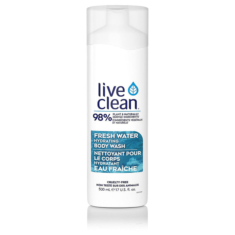 Live Clean Live Clean Fresh Water Hydrating Body Wash 17 Fl. Oz. Bottle Body Wash