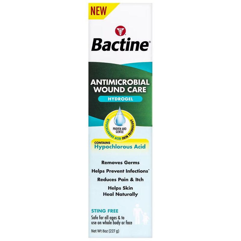 Bactine Bactine Antimicrobial Wound Care Hydrogel 8oz First Aid