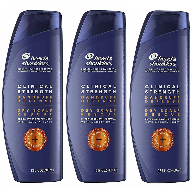 Head & Shoulders Head & Shoulders Clinical Strength Dandruff Shampoo 13.5oz Shampoo White Smoke