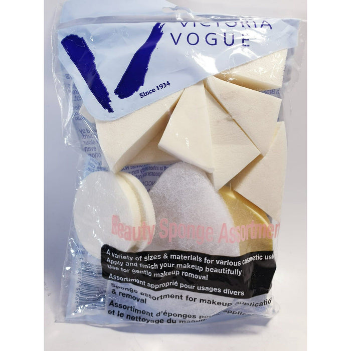 Victoria Vogue #1100 Beauty Sponges Assorted Bag