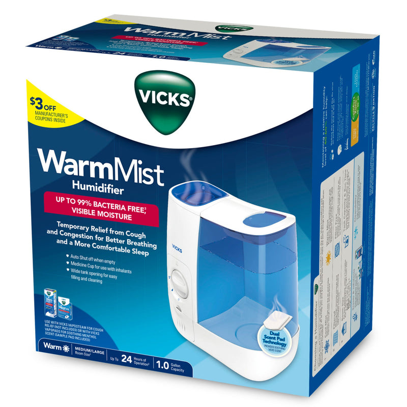 Vicks Vicks Humidifier Warm Mist 1 Gallon Humidifiers