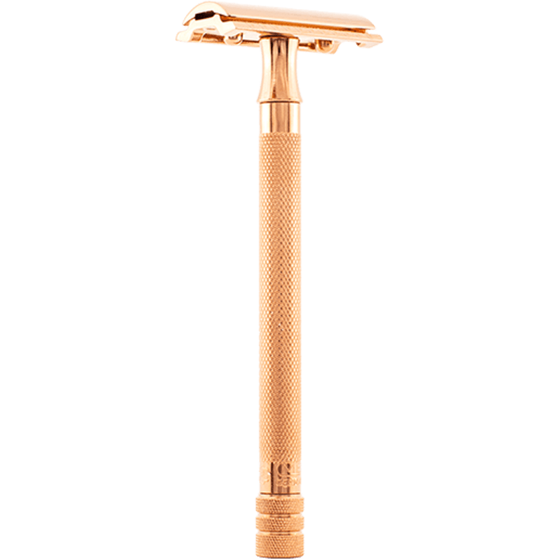 Merkur Merkur Safety Razor 24C Long Handle Rose Gold Safety Razor