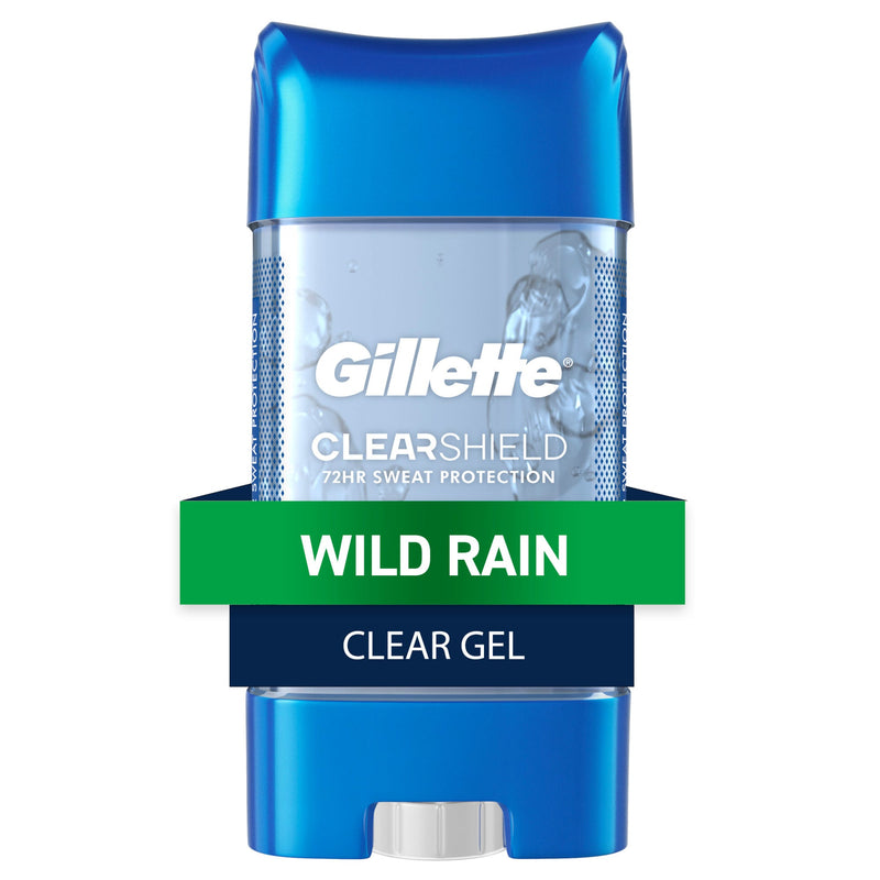Gillette Gillette Wild Rain Clear Gel Antiperspirant And Deodorant - 3.8oz Deodorant