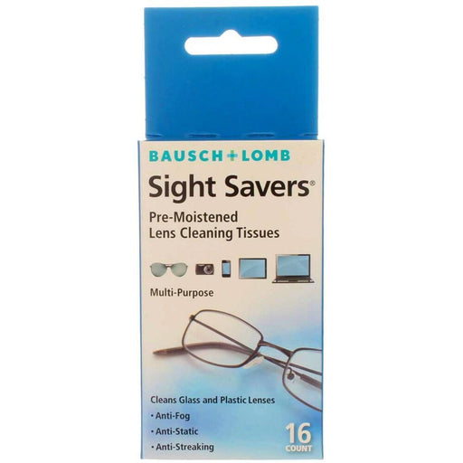 Bausch & Lomb Bausch & Lomb Sight Savers Pre-Moistened Lens Cleaning Tissues Jewelry Cleaning & Care