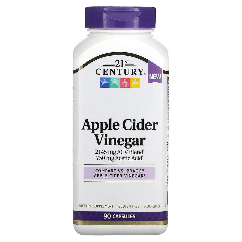 21st Century 21st Century Apple Cider Vinegar, 90 Capsules Vitamins & Supplements