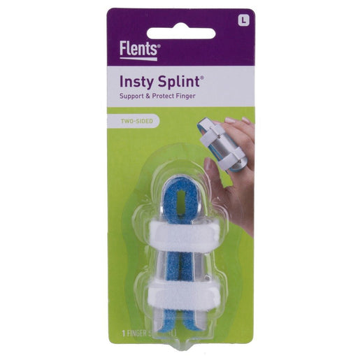 Flents Flents Finger Splint 2 Sided 3" Large Health & Beauty Yellow Green