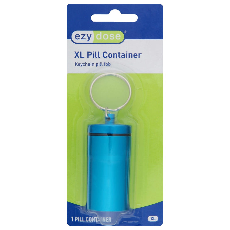 Ezy Dose Ezy Dose XL Pill Container Keychain Fob Health & Beauty