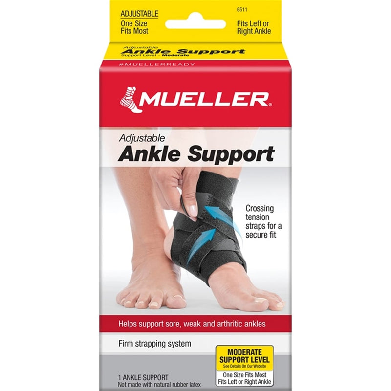 Mueller Mueller® Adjustable Ankle Support – One Size Fits Most Plumbing Fittings & Supports