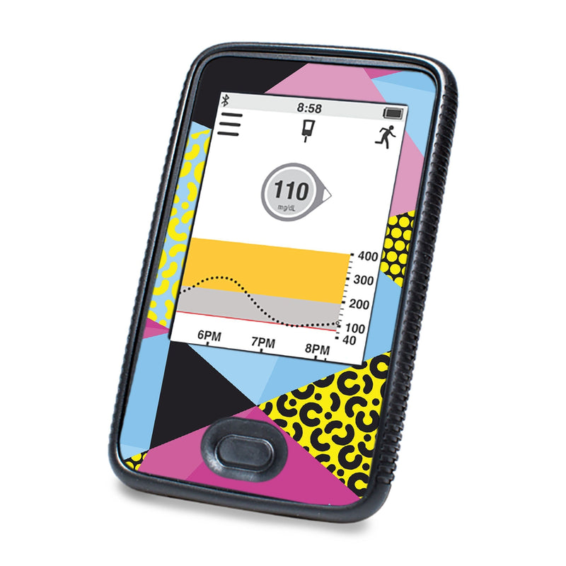 Peelz 90's Neon Designed for DEXCOM G6 Touchscreen Receiver Peelz/Stickers