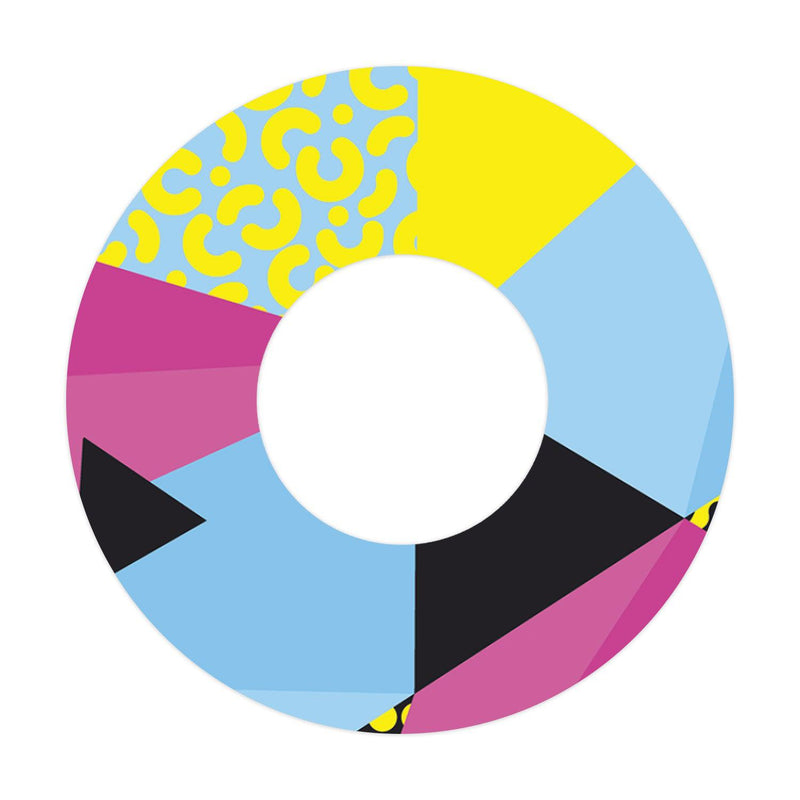 Peelz 90's Neon Patch  Tape Designed for the FreeStyle Libre 2 Patch Medical Tape