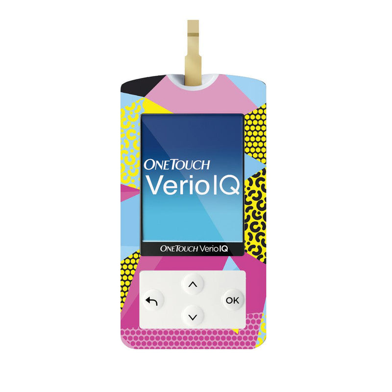 Peelz 90's Neon for OneTouch Verio IQ Glucometer Peelz/Stickers