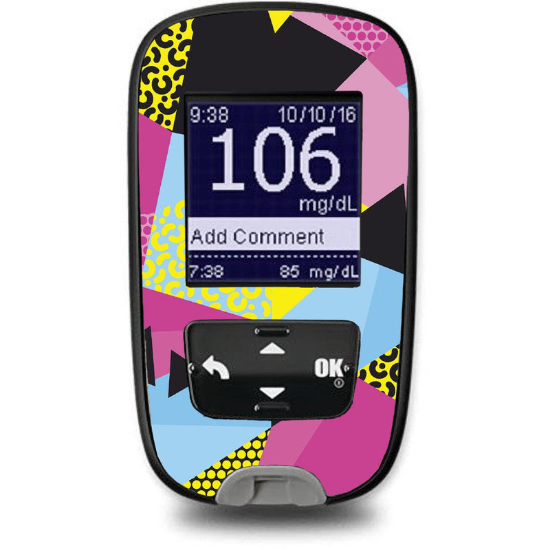 Peelz 90's Neon for the Accu-Chek Guide Glucometer Peelz/Stickers