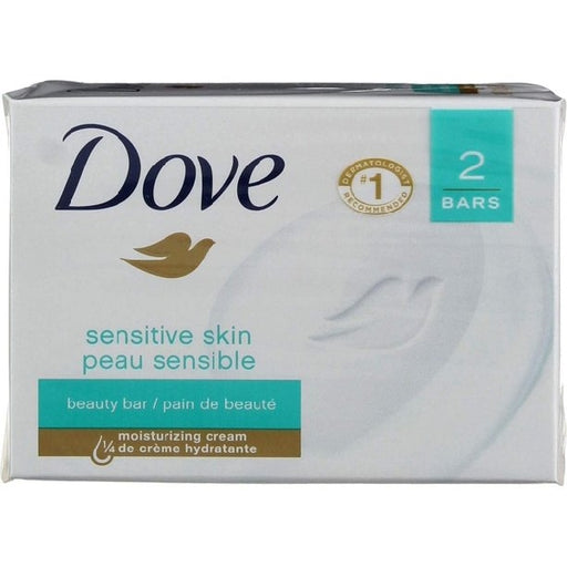 Dove Dove Sensitive Skin Beauty Bar 2-3.75 Oz Bars Bar Soap