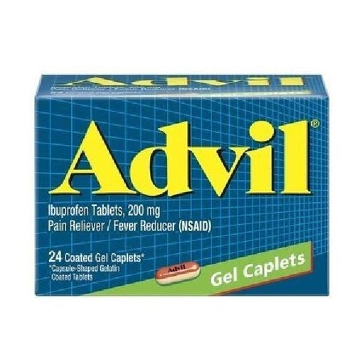 Advil Advil Ibuprofen 200 Mg Pain Reliever Gel Caplets 24 Medicine & Drugs